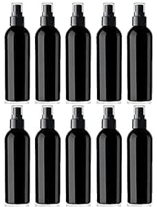 HARRODS Plastic Empty Small Spray Bottle, Mist Spray Bottle | Empty Spray Bottle | Spray Bottles | Liquid | Travel | Fogging | Sanitizer Spray Bottles | Room Spray | 100ml Pack of 10