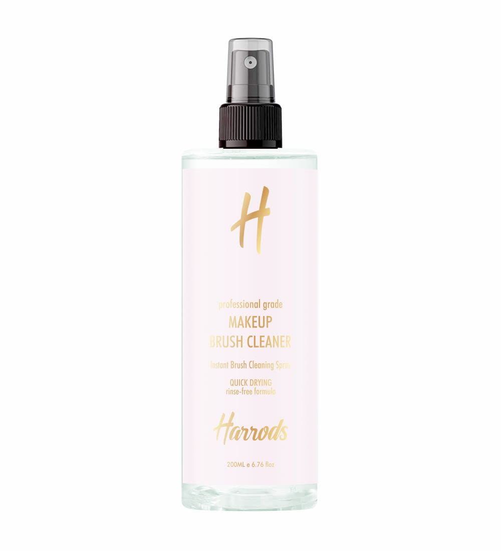 Harrods Quick-Drying Makeup Brush Cleaner Spray Best Makeup Brush Cleaner for Deep Clean, No-Wash Formula Ideal for Brushes, Sponges, and Face Cleanser Brushes