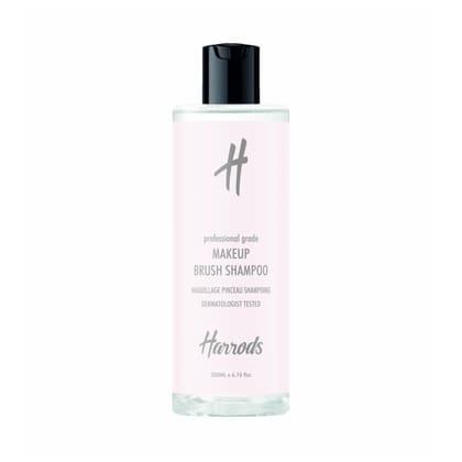 Harrods Professional Makeup Brush Cleaner Shampoo 200Ml | Deep Clean Shampoo for Cleaning Make-up Brushes - Shampoo for any Brush, Sponge or Applicator