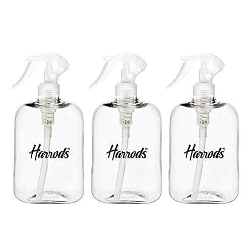 HARRODS Spray Bottle Combo Pack - 250ml Empty Bottles for Travel, Liquid, Room Spray, Fogging, Hand Wash, and Rangoli - Set of 3 (5)