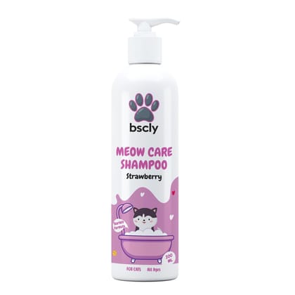 Bscly Meow care Shampoo with Strawberry - 200ml