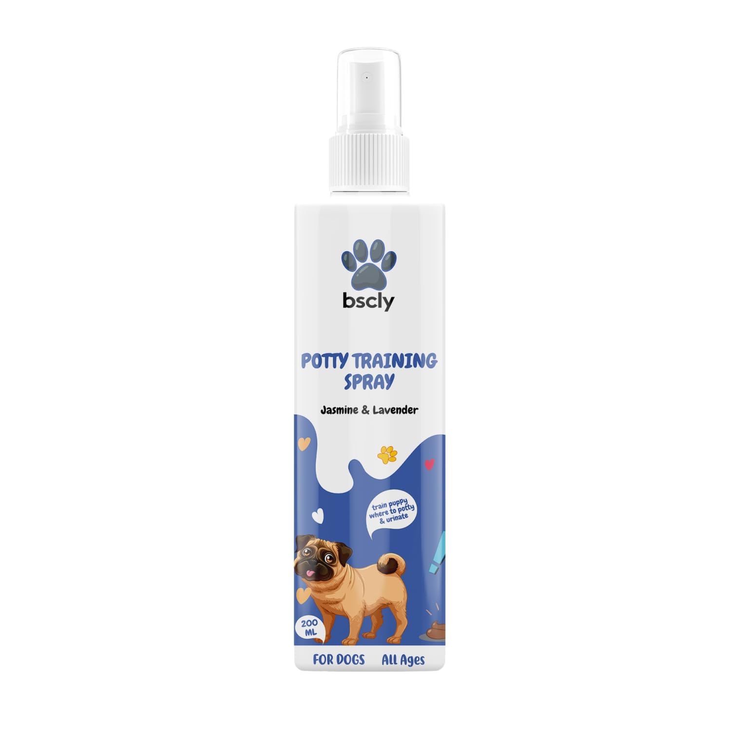 Bscly Potty Training Spray with Jasmine & Lavender - 200ml