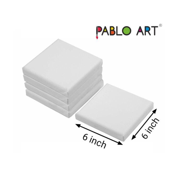 Pablo Art 6×6 Stretched Canvas Board A Creator’s Dream Surface