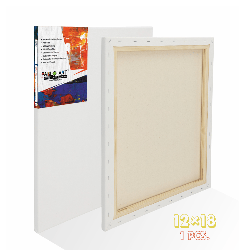 Pablo Art 12×18 Stretched Canvas Board A Creator’s Dream Surface