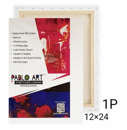 Pablo Art 12×24 Stretched Canvas Board A Creator’s Dream Surface