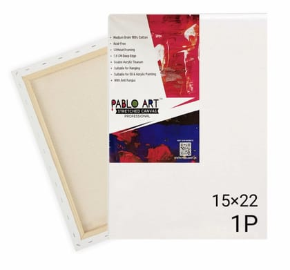 Pablo Art 15×22 Stretched Canvas Board A Creator’s Dream Surface