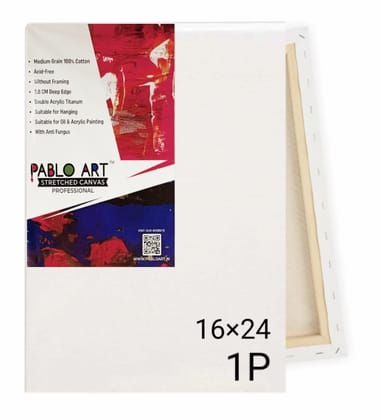 Pablo Art 16×24 Stretched Canvas Board A Creator’s Dream Surface