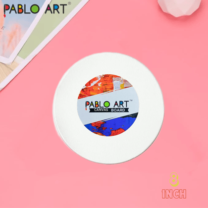 Pablo Art 8 inch Round Stretched Canvas Board: Reinventing The Artistic Canvas