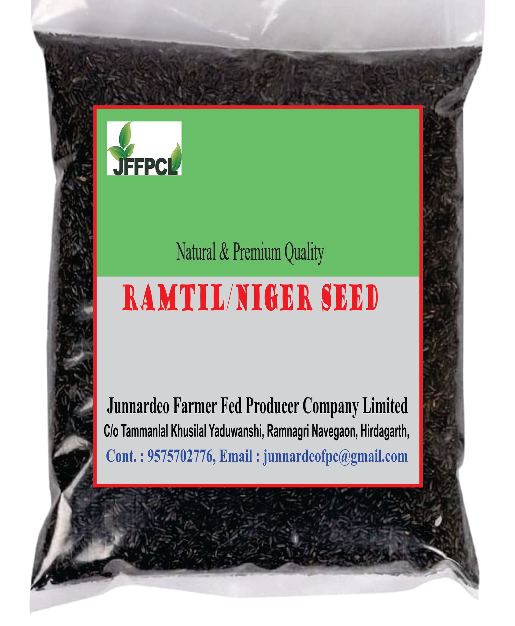 Niger Seeds, 1 Kg - Ramtil | Nutty Taste |