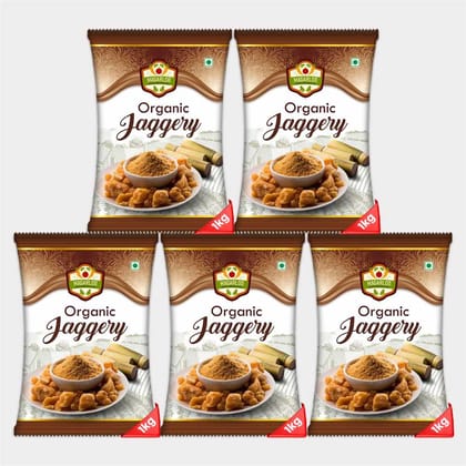 Organic Jaggery (Pack of 5)