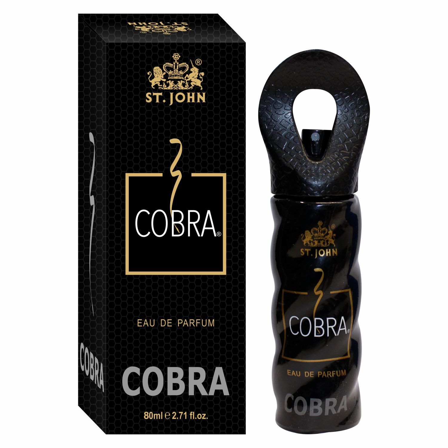 ST-JOHN Cobra Perfume Long Lasting 80 ML Eau de Parfum - 80 ml (For Men & Women)