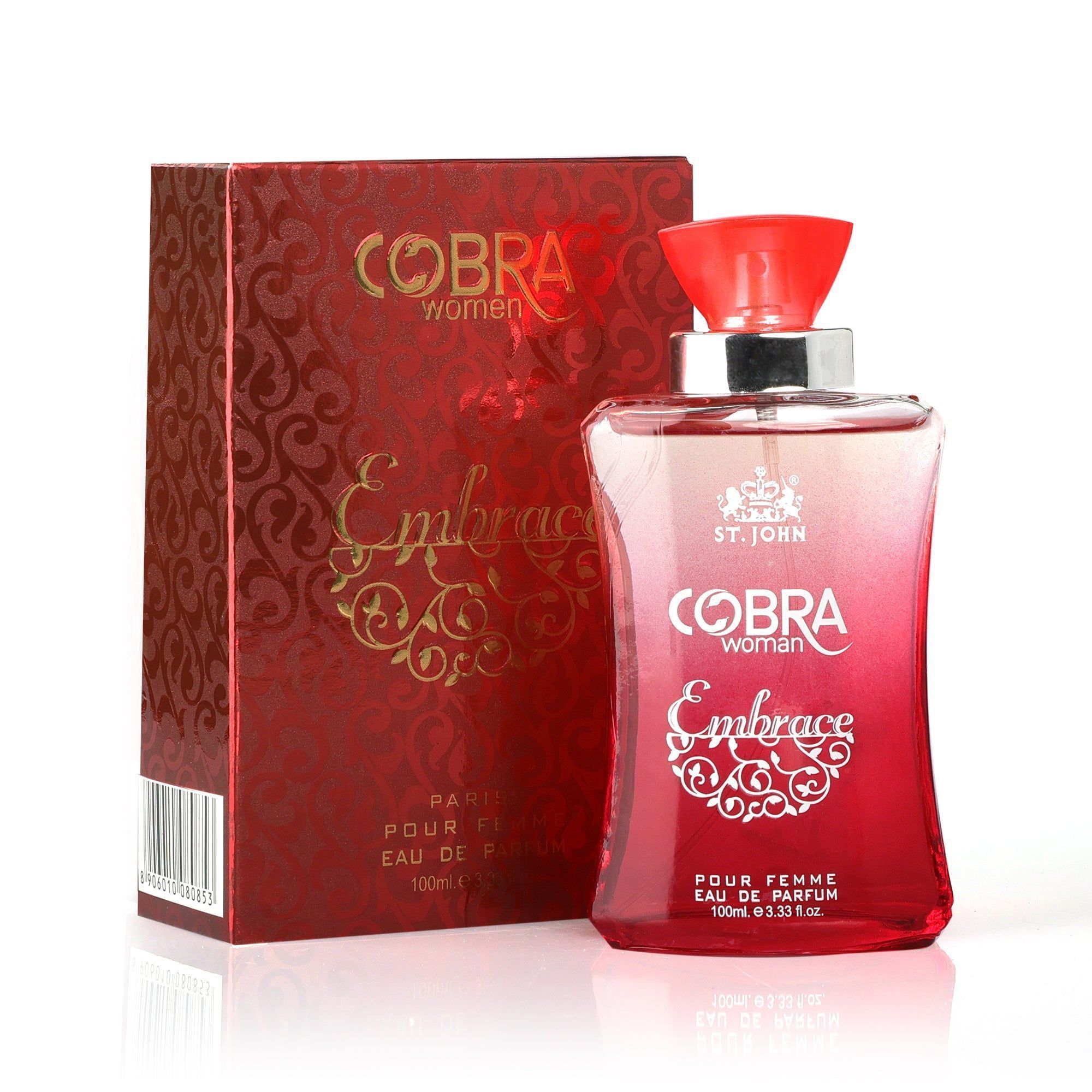 ST.JOHN Cobra Embrace Perfume for Women| Eau de Parfum| Long Lasting Women's Perfume| Date Night Fragrance Body Spray for Women (100ml)