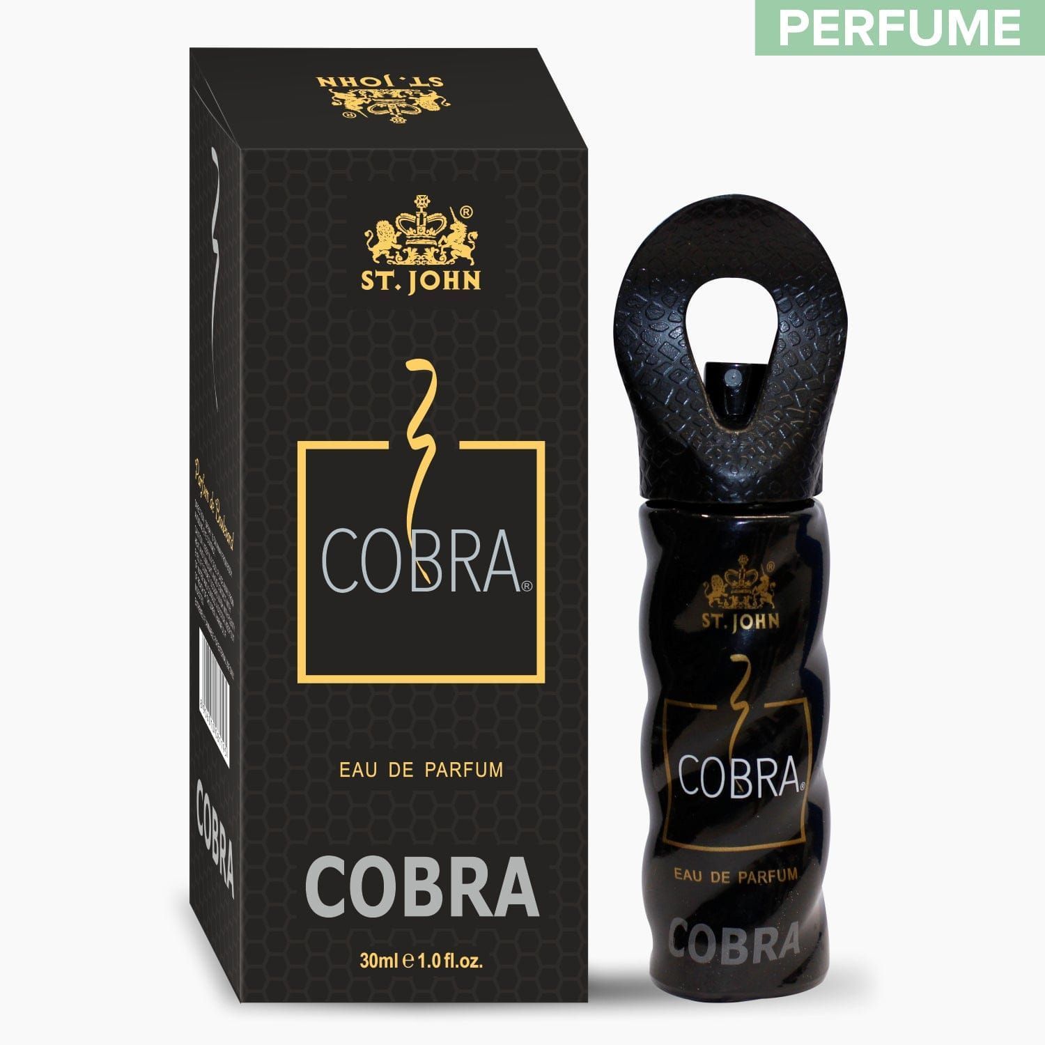 ST.JOHN Cobra Classic Perfume for Men & Women | Long Lasting Mens and Womens Perfume - 50 ML