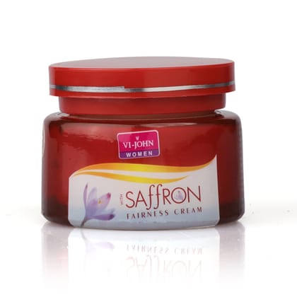 VI-JOHN Women Saffron Advanced Fairness Cream - 50 G (Pack Of 4 - 200 GM)