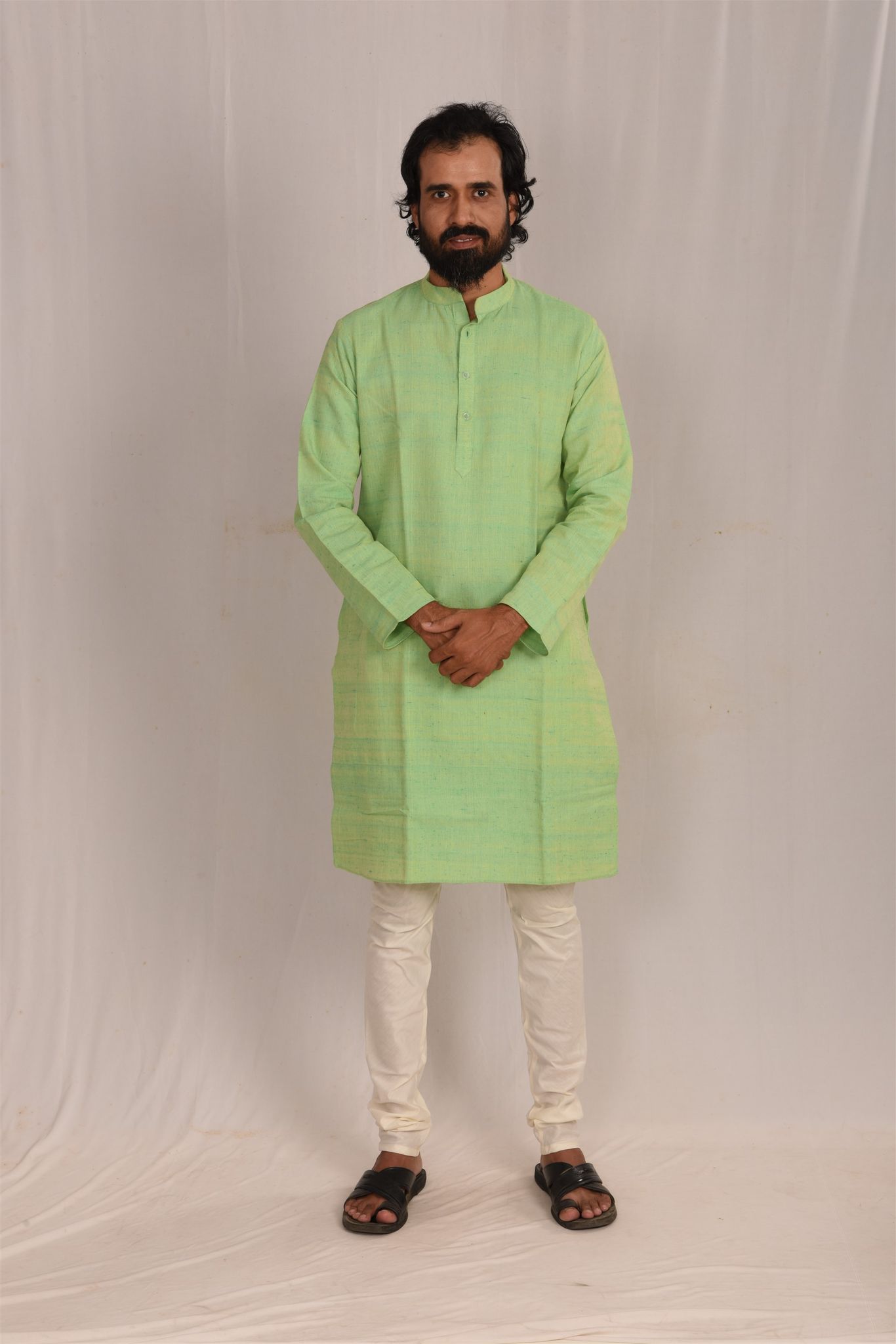 Jharcraft Cotton Eri Dyed Kurta(KT00018)