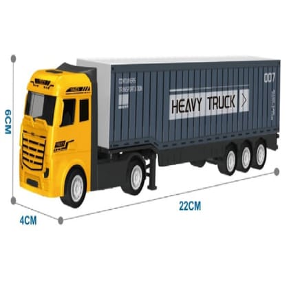 KTRS ENTERPRISE 1/48 Die-Cast Metal Heavy Truck Alloy Trailer Truck Toy Vehicle Model for Sale Colors as Per Stock