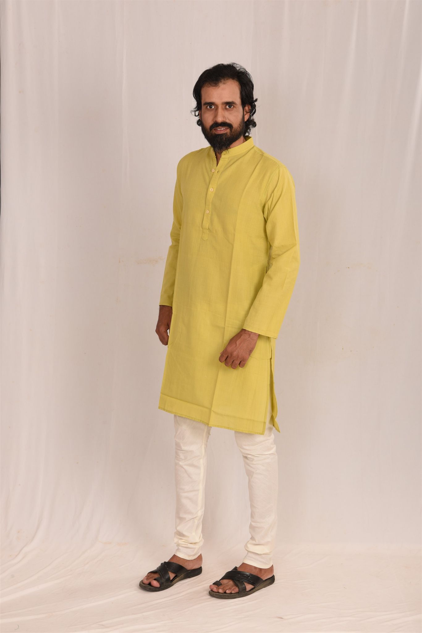 Jharcraft Cotton Kurta Dyed(KT00098)