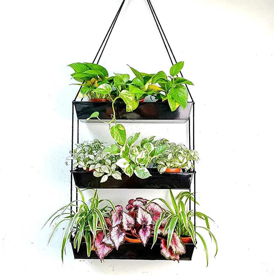 3 layer hanging planter