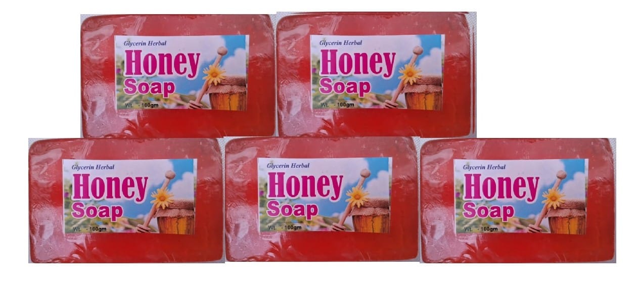 Honey Soap Set of 5