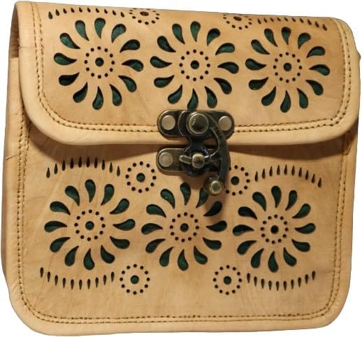 Bhakri Devi Handicrafts Made of Leather with Attachable Shoulder Strap Sling Bag For Women & Girl