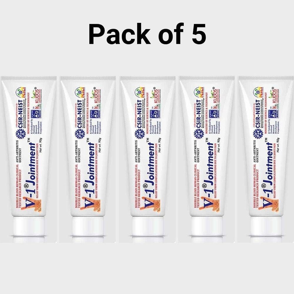 V-1 Jointment Pack Of 5-Joint Pain Relief Cream