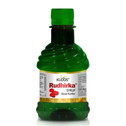 Kudos Rudhirka Syrup | Blood Purifier | 250ml