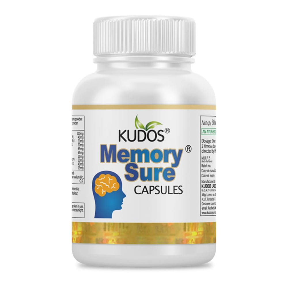 Kudos Memory Sure Capsules |60 Capsules