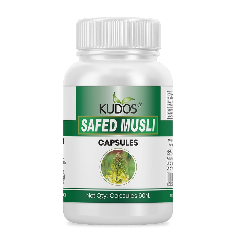 Kudos Safed Musli Capsules