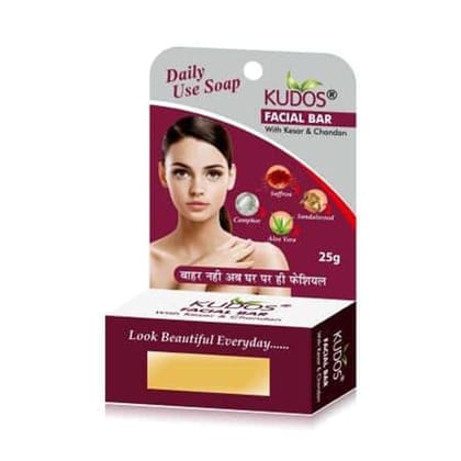 Kudos Facial Bar Soap- 25gm