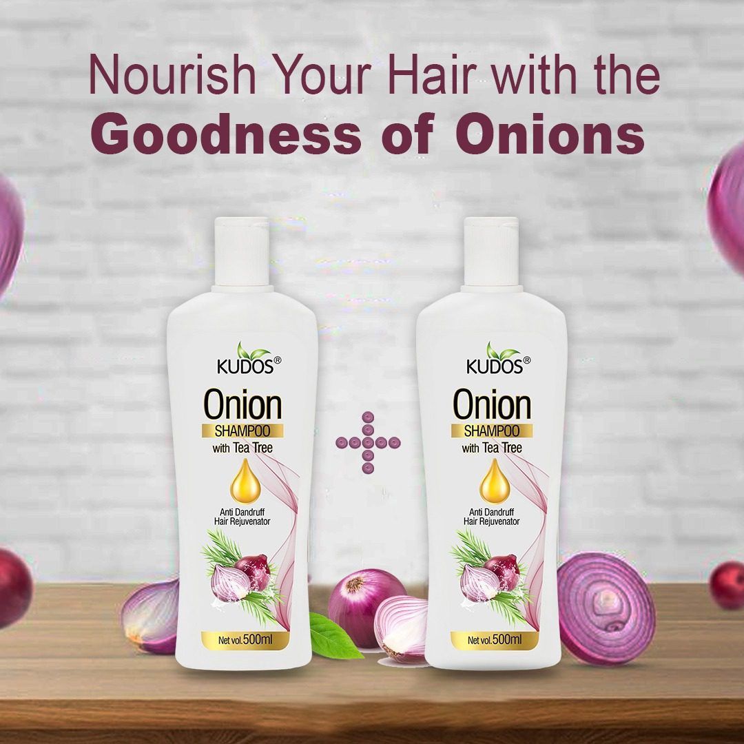 Onion Shampoo With Tea Tree (Pack Of 2)