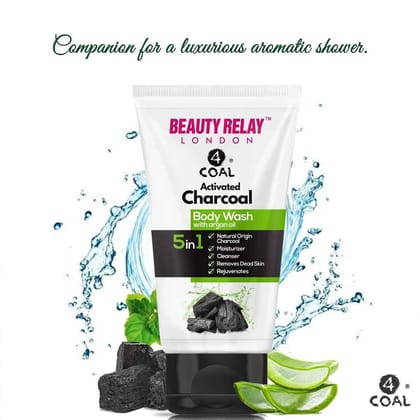 Activated Charcoal Body Wash-200ml