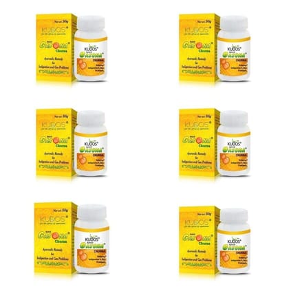 Kudos Amrit Gasona Churna 50g | Indigestion Relief | Ayurvedic Medicine for Gastric Problem