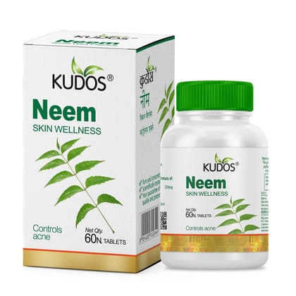 Kudos Neem Tablets | Immunity Booster | 60 Tablets