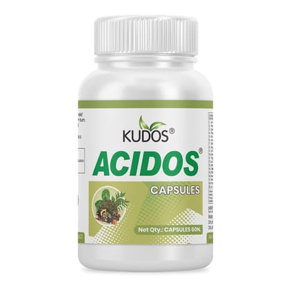 Kudos Ayurveda Acidos Capsules 60-Caps.