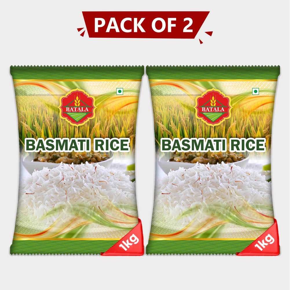 Basmati Rice (Pack of 2)