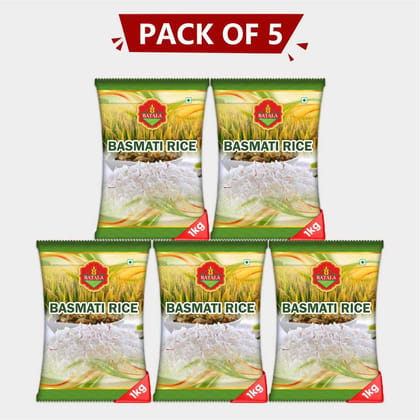 Basmati Rice (Pack of 5)