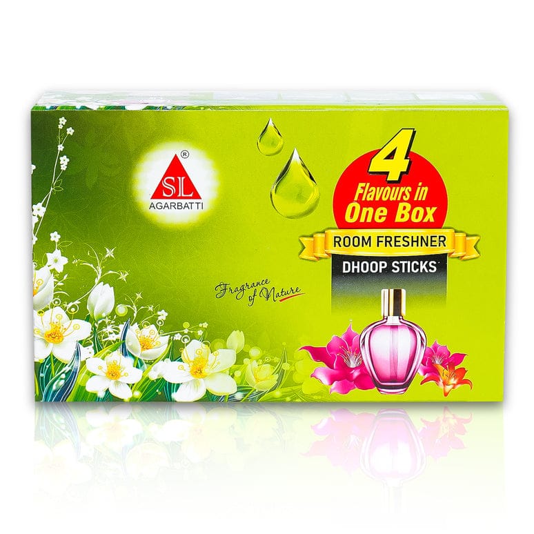 Four Flavors in One Box Dhoop Sticks