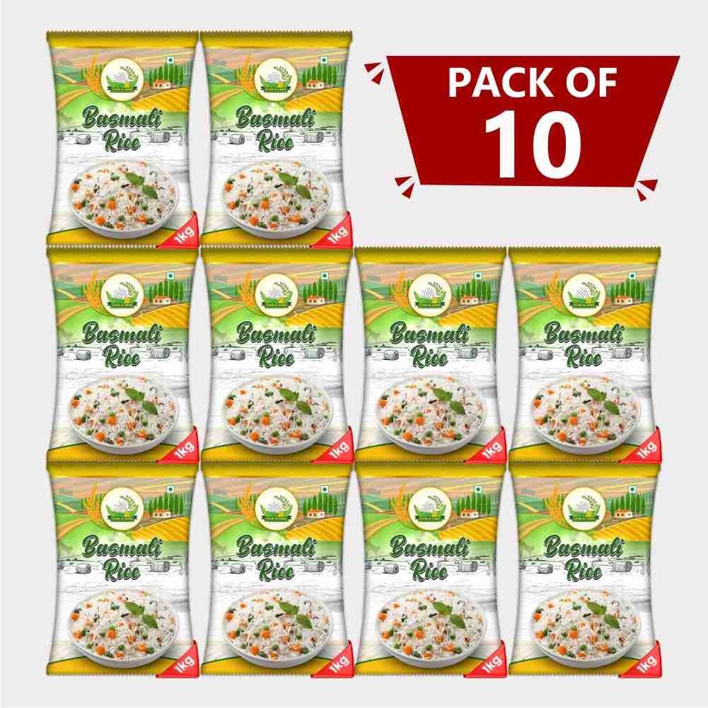 Basmati Rice (Pack of 10)