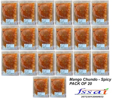 Mango Chhundo Spicy - Pack Of 20