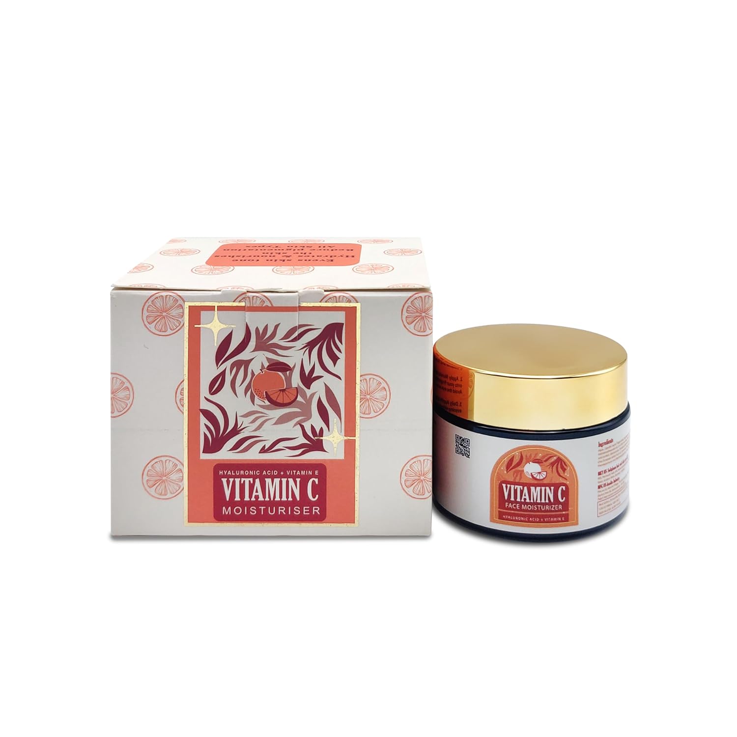 Terraalove Vitamin C Face Moisturizer with Hyaluronic Acid + Vitamin E