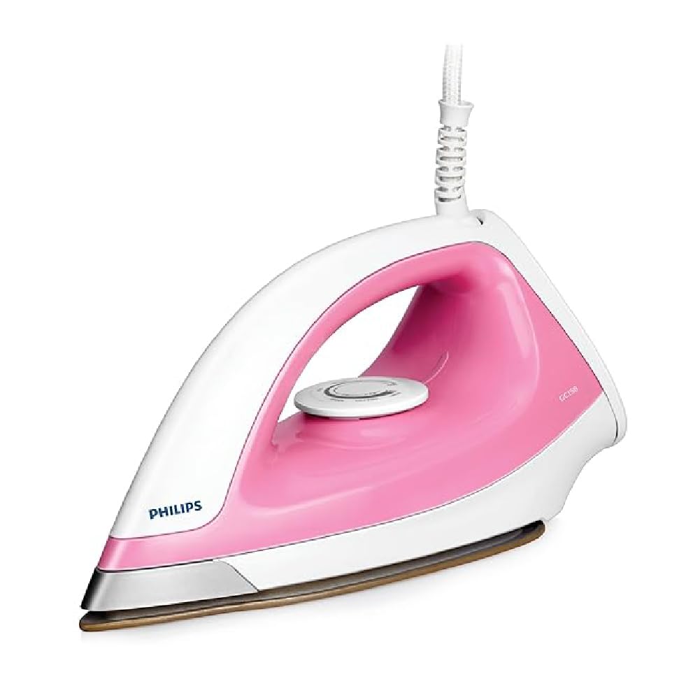 Philips GC158/02 1100-Watt Dry Iron (Pink)