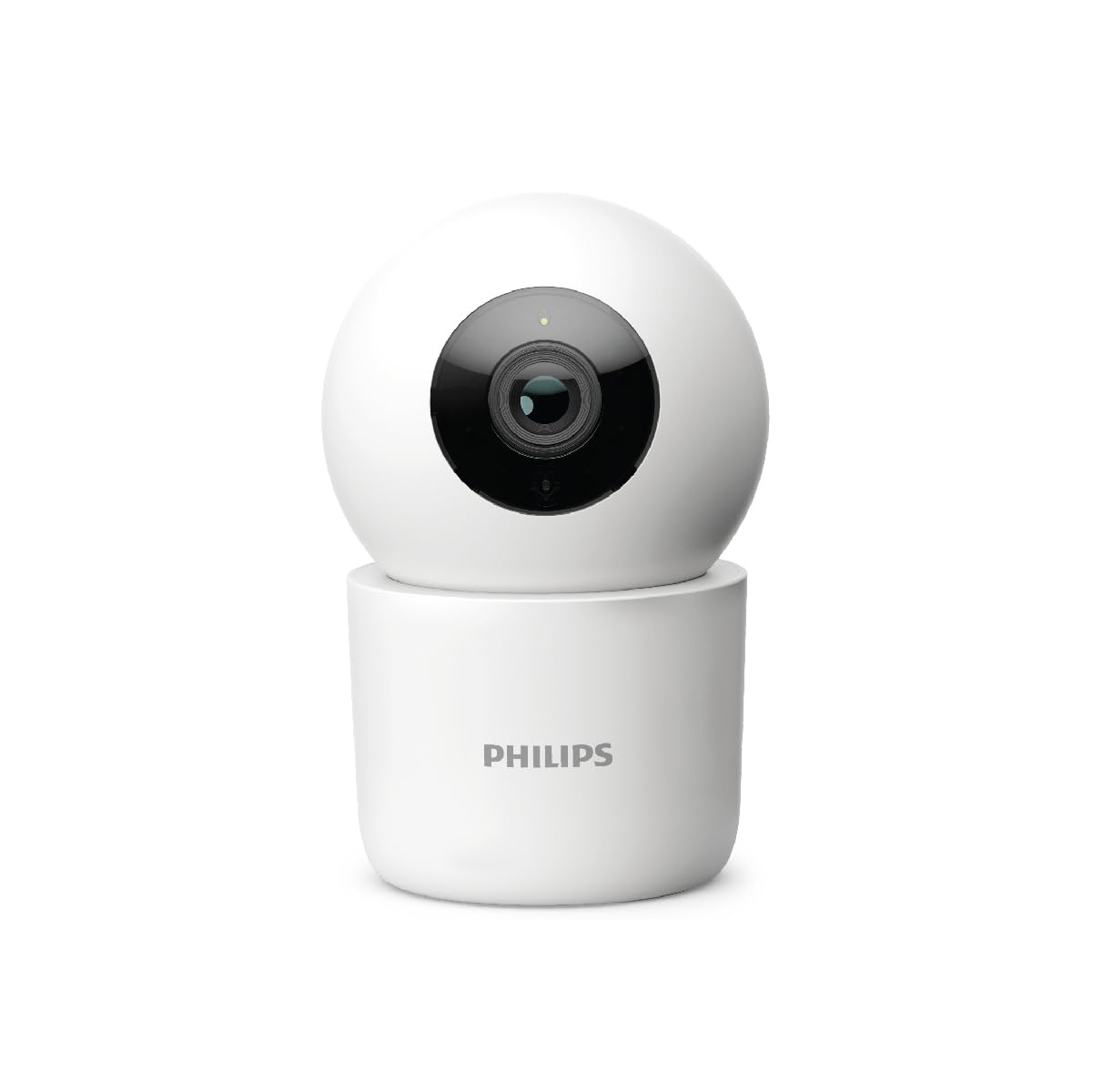 PHILIPS 3MP Wi-Fi CCTV HSP3500 Indoor 360° Security Camera | 2K(1296p) Resolution | Pan, Tilt & Zoom | 2 Way Talk | Motion & Sound Detect | 2 Year Brand Replacement Warranty