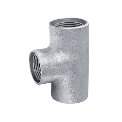 G.I Reducer Tee For Pipe Fitting 1X1/2 Inch
