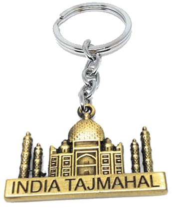 KD COLLECTIONS Double Sided India Tajmahal keychain