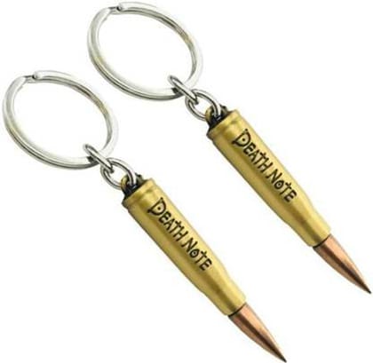 KD COLLECTIONS Gun Bullet Keychain Combo Pack of 2 Keychains