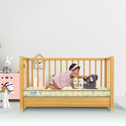 Centuary Mattresses Beddy Blossom Crib Cot Firm Baby Child Coir Mattress with Free Waterproof Protector