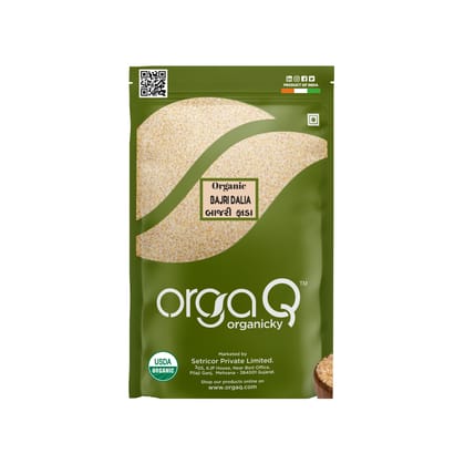 Orgaq Organicky Organic Bajra Dalia(Porridge) | A Healthy Diet Solution