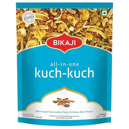 Bikaji Kuch Kuch All In 1 | Farsan | Authentic Indian Namkeen | Made in Bikaner | Traditional recipe | Crunchy & Flavourful | Perfect Tea-time Partner | 400 Gm Pack