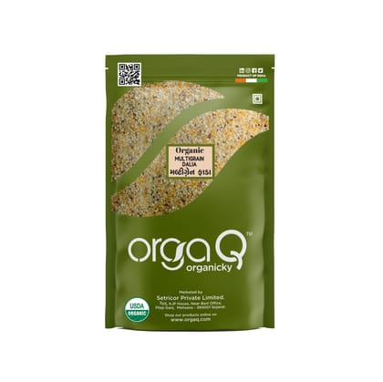 OrgaQ Organicky Organic Multi Grain Flour High In Fiber And Protein