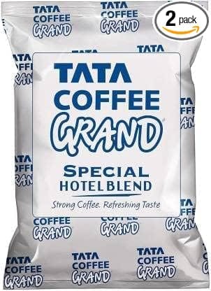 Tata Grand | Instant Ground Coffee | Chicory Flavoured, Bag | 200 gm pack